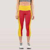 Mali Flag Capri Leggings (Vorderseite)