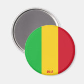 Mali Flag Charming Patriotic Magnet (Vorderseite/Rückseite)