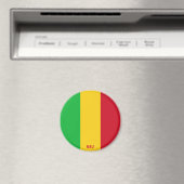 Mali Flag Charming Patriotic Magnet (In Situ (Geschirrspüler))