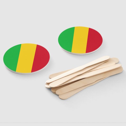 Mali Flag Fächer (Non-assembled)