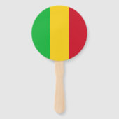 Mali Flag Fächer (Vorderseite)