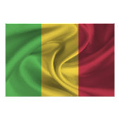 Mali Flag Fotodruck (Vorne)
