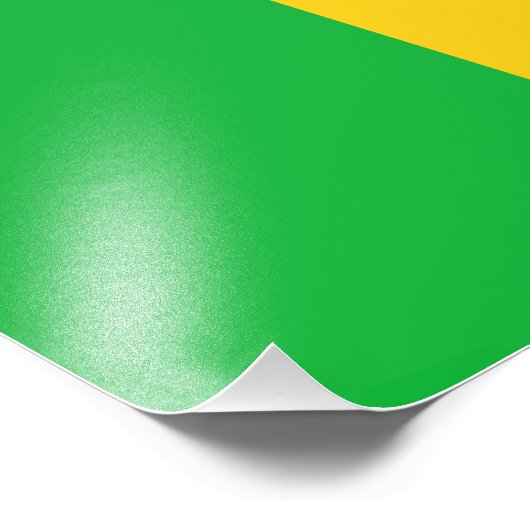 Mali Flag Fotodruck (Ecke)