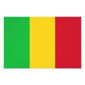 Mali Flag Fotodruck (Vorne)