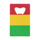 Mali Flag Geldbeutel Flaschenöffner (Vorderseite)