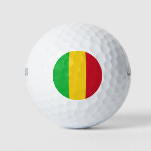 Mali Flag Golfball