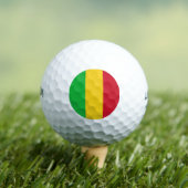 Mali Flag Golfball (Insitu T-Shirt)