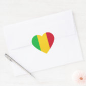 Mali Flag Heart Sticker (Umschlag)
