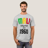 Mali Flag Independence Celebration T-Shirt (Vorne ganz)