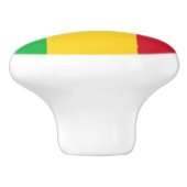 Mali Flag Keramikknauf (Seitenansicht)