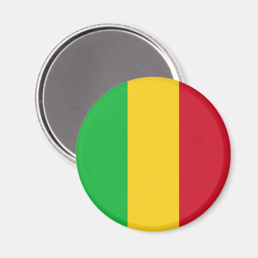 Mali Flag Magnet (Vorderseite/Rückseite)