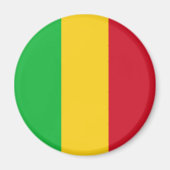 Mali Flag Magnet (Vorne)