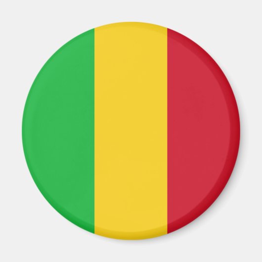 Mali Flag Magnet (Vorne)