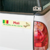Mali Flag + Map Autoaufkleber (Auf Lkw)