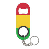 Mali Flag Mini Flaschenöffner (Rückseite)