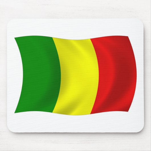 Mali Flag Mousepad (Vorne)