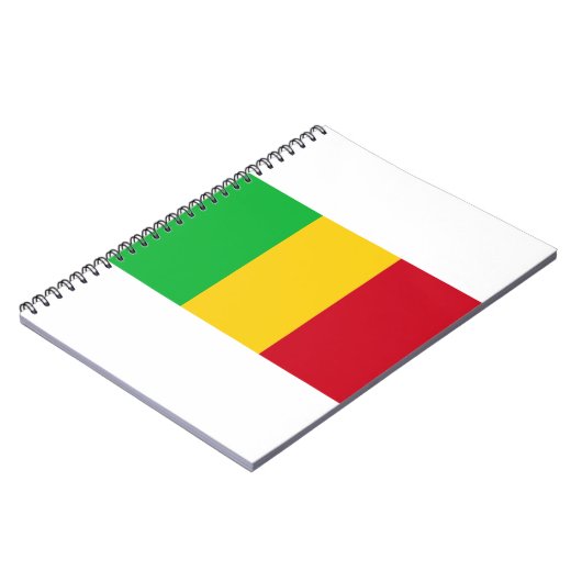 Mali Flag Notizblock (Linke Seite)