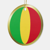 Mali Flag Ornament (Links)