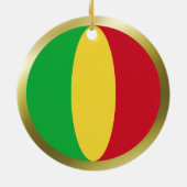 Mali Flag Ornament (Hinten)