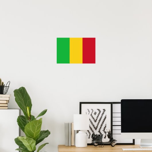 Mali Flag Poster (Heimbüro)