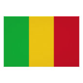 Mali Flag Poster (Vorderseite)
