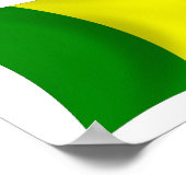 Mali Flag Poster Print (Ecke)