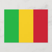 Mali Flag Postkarte (Vorderseite)