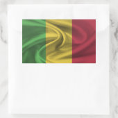 Mali Flag Rechteckiger Aufkleber (Tasche)