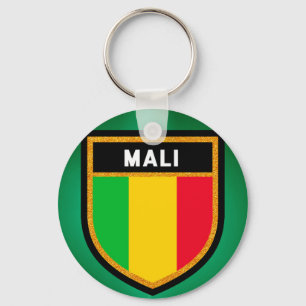 Mali Flag Schlüsselanhänger