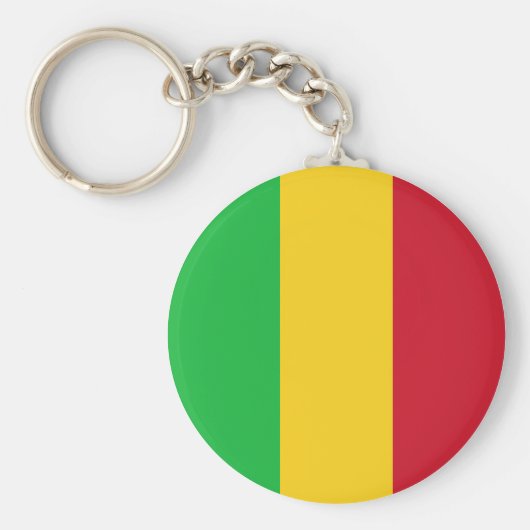 Mali Flag Schlüsselanhänger (Vorne)