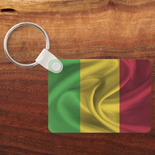 Mali Flag Schlüsselanhänger (Rückseite)