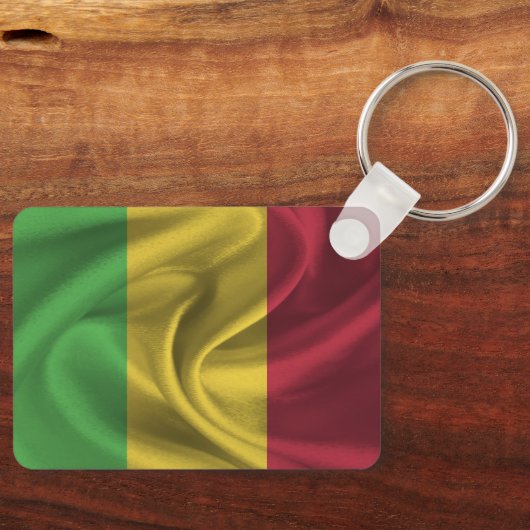 Mali Flag Schlüsselanhänger (Vorderseite)