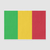 Mali Flag Seidenpapier (Vorderseite)