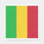 Mali Flag Serviette (Vorderseite)