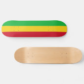 Mali Flag Skateboard (Horizontal)
