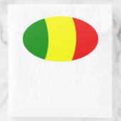 Mali Flag Sticker (Tasche)