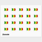 Mali Flag Sticker (Blatt)