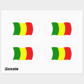 Mali Flag Sticker (Blatt)