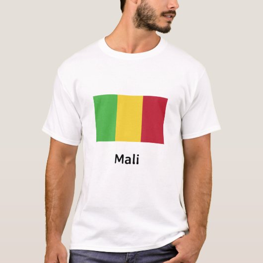 Mali Flag T-Shirt (Vorderseite)