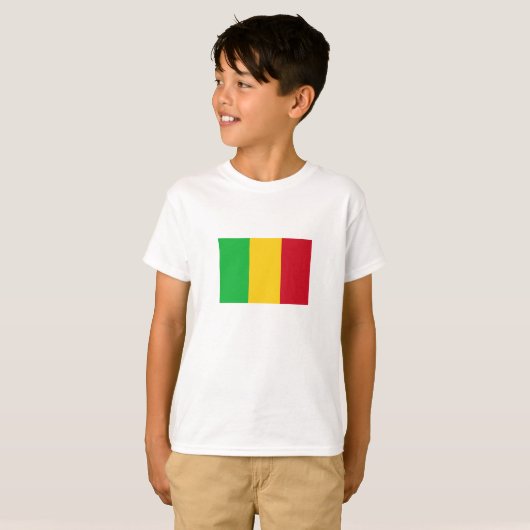 Mali Flag T-Shirt (Vorne ganz)