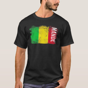 Mali-Flagge für Männer Männer Frauen Kinder T-Shirt