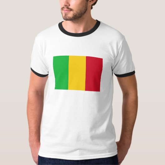 Mali-FLAGGE International T-Shirt (Vorderseite)