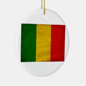 Mali-Flagge Keramik Ornament (Rechts)