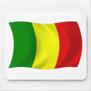 Mali-Flagge-Mauspad Mousepad