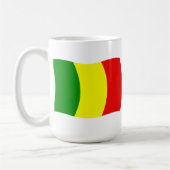 Mali-Flagge-Tasse Kaffeetasse (Links)