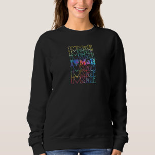 Mali Gefärbte Krawatte Cool Vintag Inspiriert Sweatshirt