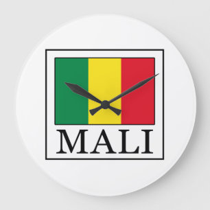Mali Große Wanduhr