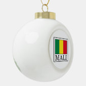Mali Keramik Kugel-Ornament (Links)