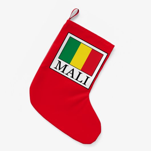 Mali Kleiner Weihnachtsstrumpf (Vorderansicht (hängend))