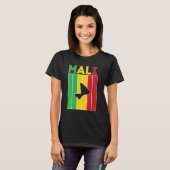 Mali-Landesgrenzen T-Shirt (Vorne ganz)